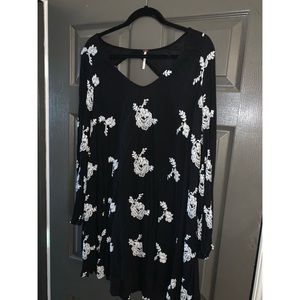 Free People black and white dress